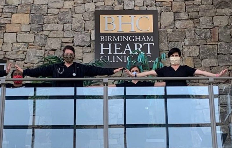 COVID19 Message 42920 Birmingham Heart Clinic